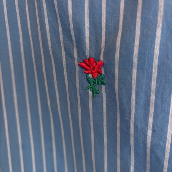 Universal Thread Blue Striped Matching Set - Picture 3 of 11